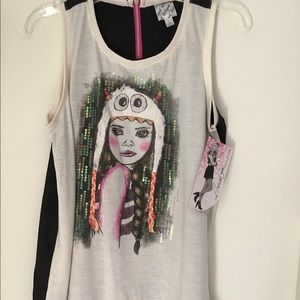 Girl’s Disney Skylar Lewis Collection Top